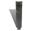 Stainless steel corner guards 100mm for walls Sydney - Uneek Metal Craft front view