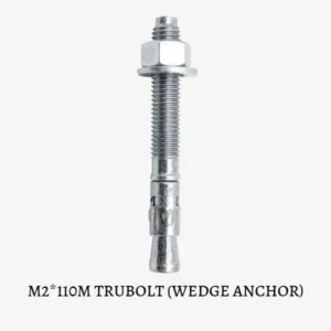 Galvanised bollard surface mount 140mm x 1300mm high Sydney 4 M2*110m Trubolt Wedge Anchor