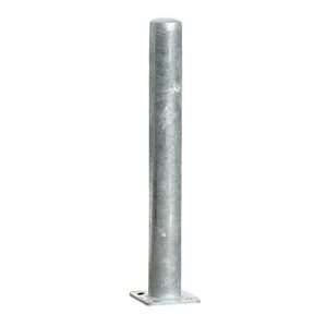 Galvanised surface mount bollard 90mm x 900mm for car parks Sydney